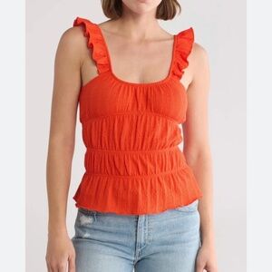 Top shop eyelet cotton tank